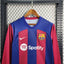 Camisa Barcelona Home Manga Longa 23/24 - Versão Torcedor