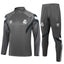 Conjunto Agasalho Treino Real Madrid 24/25 - Cinza