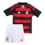 Kit Infantil Flamengo I 25/26 – Vermelho e Preto