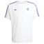 Camisa Real Madrid Terrace Icons 25/26 - Adidas - Branca e Roxa
