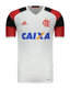 Camisa Flamengo Away 16/17 s/n° Torcedor Adidas Masculina - Branca