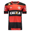 Camisa Flamengo Home 16/17 s/n° Torcedor Adidas Masculina - Vermelha e Preta