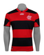 Camisa Flamengo Home 12/13 s/n° Torcedor Adidas Masculina - Vermelha e Preta