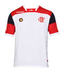 Camisa Flamengo Away 11/12 s/n° Torcedor Adidas Masculina - Branca